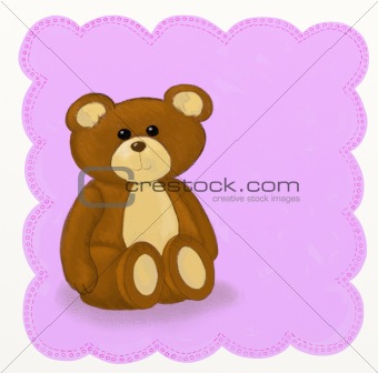 Teddy bear - Childish style