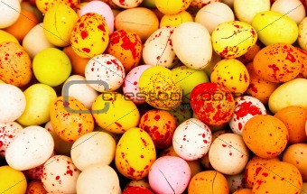 Easter  candy eggs