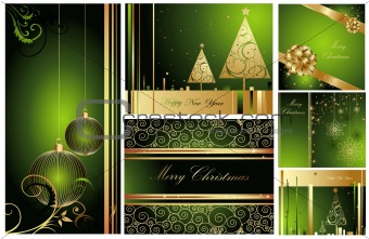 Merry Christmas and Happy New Year collection