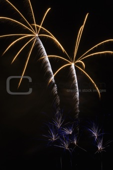 Fireworks display.