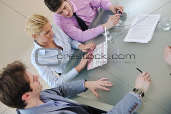 business people at meeting