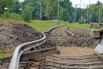 Bended track