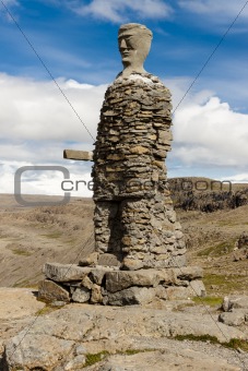 Big stony statue - Iceland