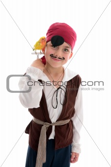 Smiling Pirate boy