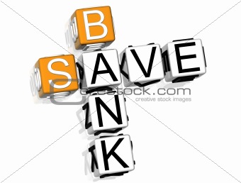 Save Bank Crossword