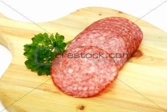 slices salami