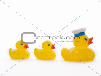 Three ducks in a row