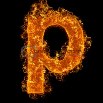 Fire small letter P