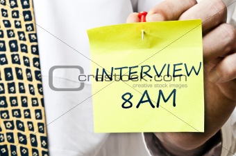 Interview 8 am