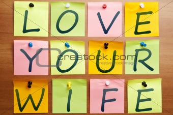 Love your wife
