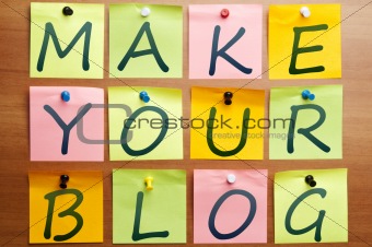 Make your blog
