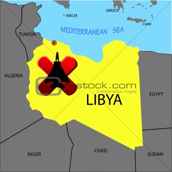 Prohibition of flights over Libya