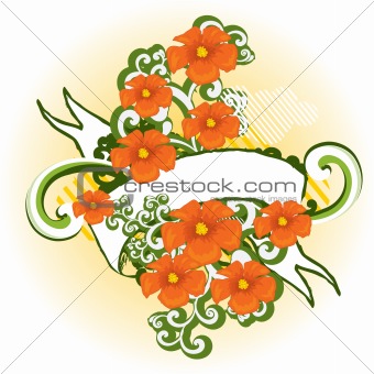 flower background design 