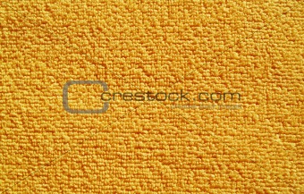 Yellow microfiber towel texture.