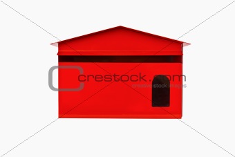 Front red mail box