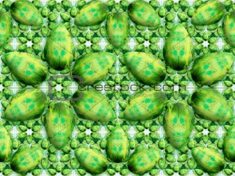 Seamless easter background
