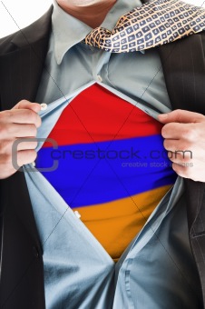 Armenia flag on shirt