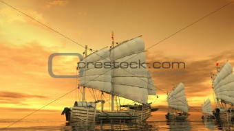 old sailing ships