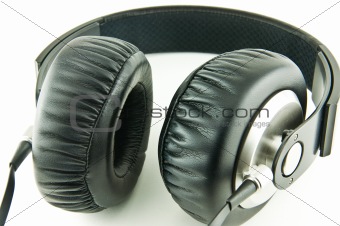 Headphones isolated on a white background 
