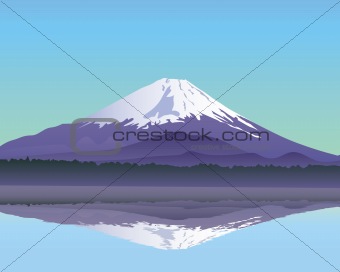 the sacred mountain of Fuji