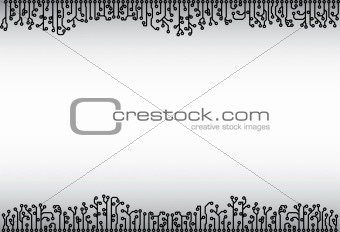 Abstract background - electronic monochrome elements