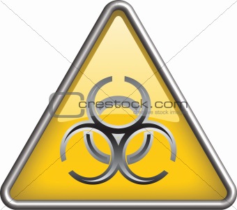 Biohazard icon symbol, icon
