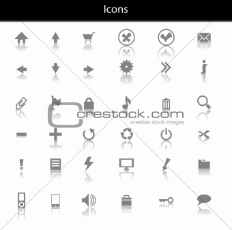 Web icons set
