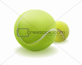 light green ball for tennis 