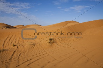 Desert dunes in Morocco