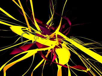 3d abstract background