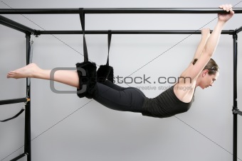 cadillac pilates sport woman gym instructor fitness