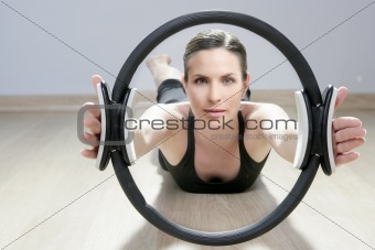 magic pilates ring woman aerobics sport gym