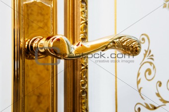 gold handle