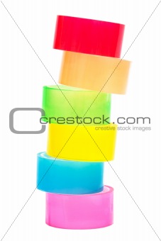 colored adhesive tape