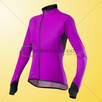vector pink women's jacket