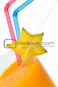 Papaya Juice with Decoration
