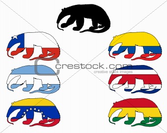 Anteater flags