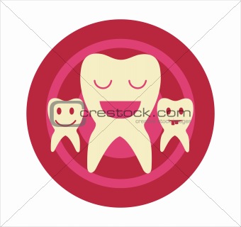 Tooth cartoon