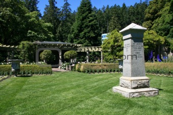 Gardens at Hatley Castle, Victoria, BC, Canada