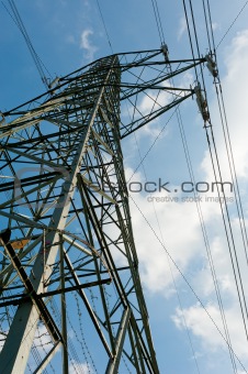 High-tension pylon