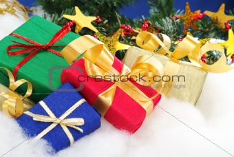 Colorful Christmas Presents