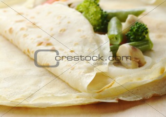 Pancakes with Vegetables