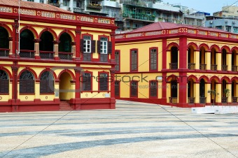 Preserved colonial house, Macau