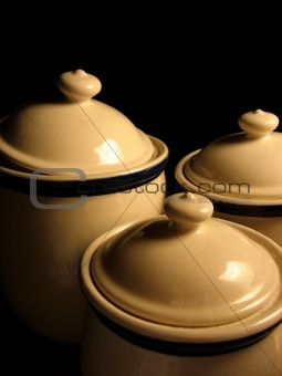 Stoneware Kitchen Pots