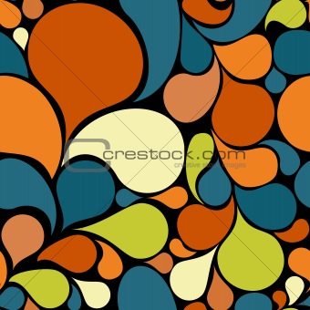 Colorful abstract seamless pattern