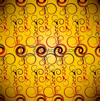 Swirl abstract seamless. Vector illustration