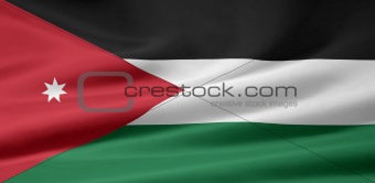 Flag of the Jordan