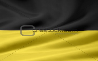 Flag of Baden Wuerttemberg - Germany