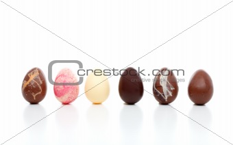 Selection of  luxury easter eggs