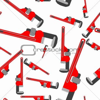 wrench pipe seamless pattern